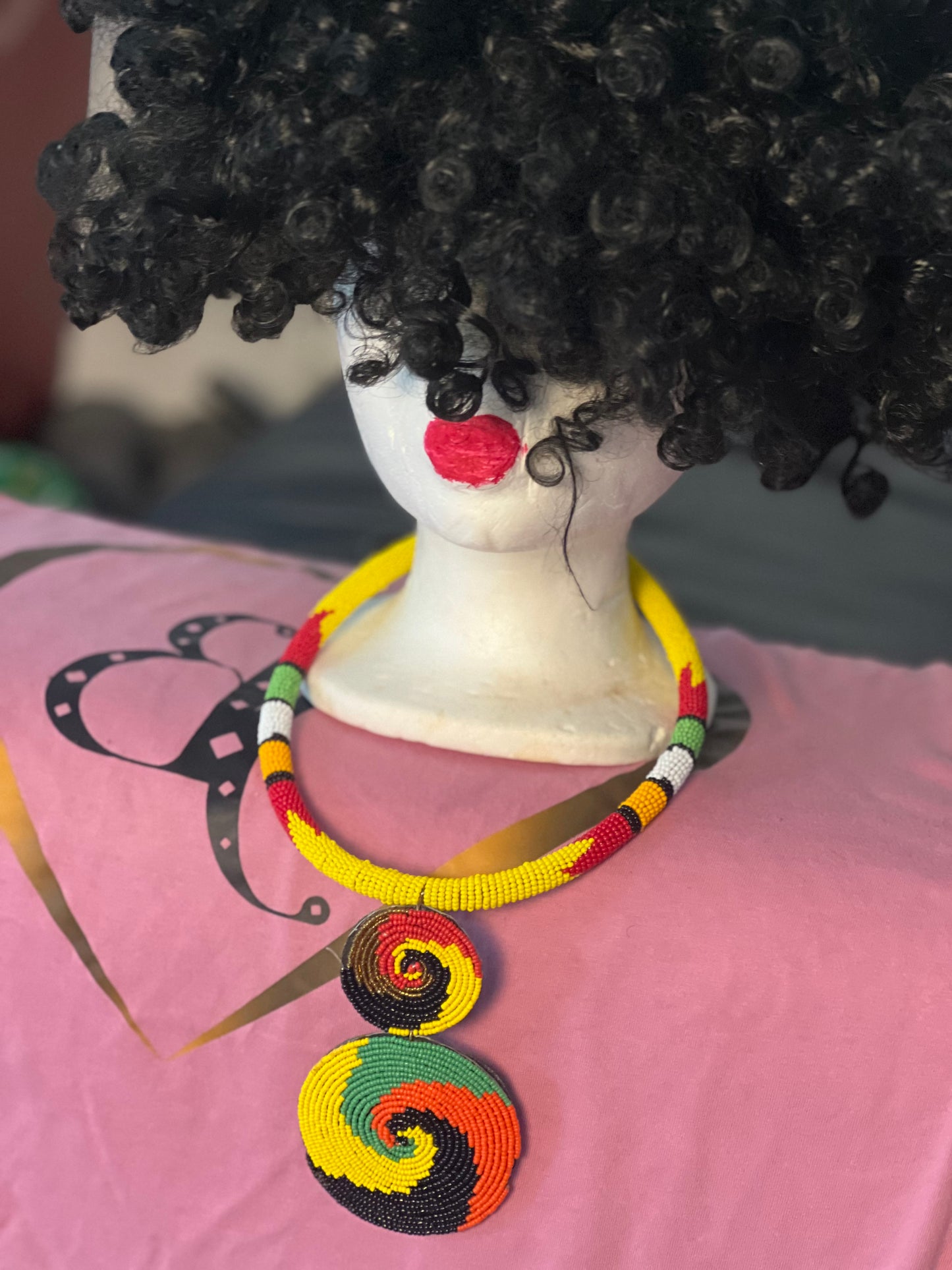 Handcrafted African Beaded Necklaces