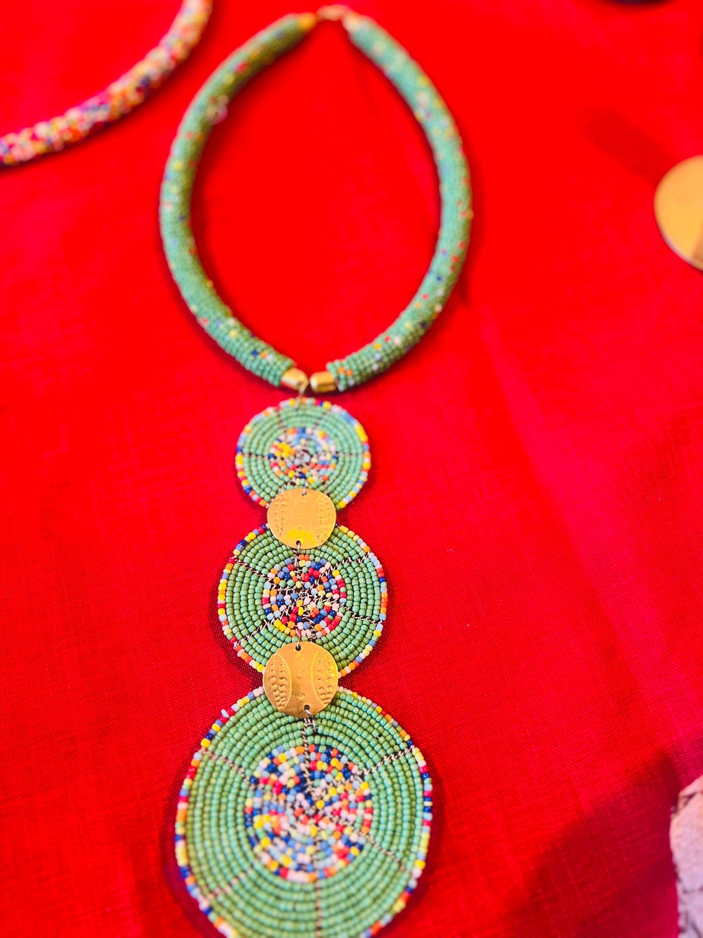 Handcrafted African Beaded Necklaces