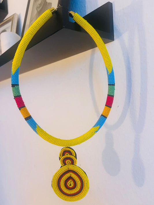 Handcrafted African Beaded Necklaces